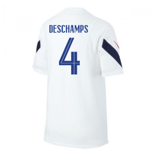 2020-2021 France Nike Training Shirt (White) - Kids (DESCHAMPS 4)