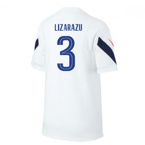 2020-2021 France Nike Training Shirt (White) - Kids (LIZARAZU 3)