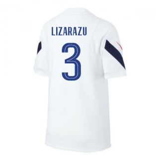 2020-2021 France Nike Training Shirt (White) (LIZARAZU 3)