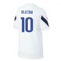 2020-2021 France Nike Training Shirt (White) (PLATINI 10)