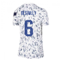 2020-2021 France Pre-Match Training Shirt (White) - Kids (DESAILLY 6)