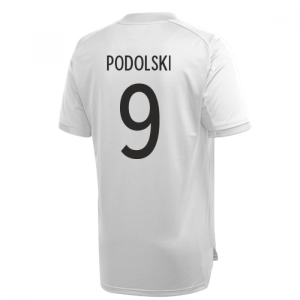 2020-2021 Germany Adidas Training Shirt (Grey) (PODOLSKI 9)