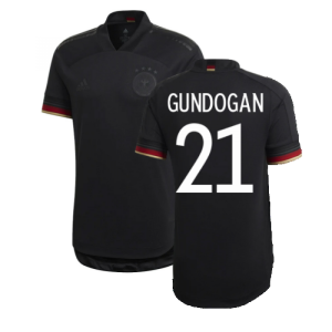 2020-2021 Germany Authentic Away Shirt (GUNDOGAN 21)