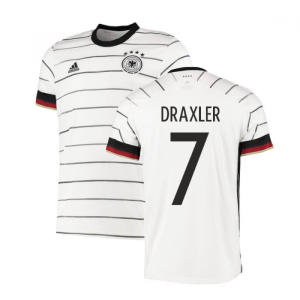2020-2021 Germany Authentic Home Adidas Football Shirt (DRAXLER 7)