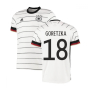 2020-2021 Germany Authentic Home Adidas Football Shirt (GORETZKA 18)