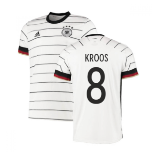 2020-2021 Germany Authentic Home Adidas Football Shirt (KROOS 8)