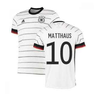 2020-2021 Germany Authentic Home Adidas Football Shirt (MATTHAUS 10)