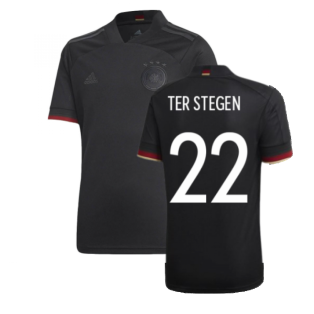 2020-2021 Germany Away Shirt (Kids) (TER STEGEN 22)