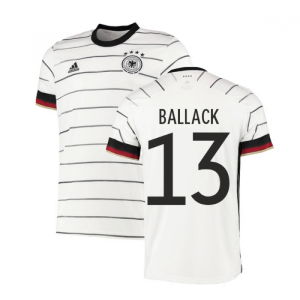 2020-2021 Germany Home Adidas Football Shirt (BALLACK 13)