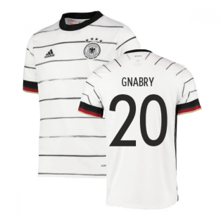 2020-2021 Germany Home Adidas Football Shirt (Kids) (GNABRY 20)