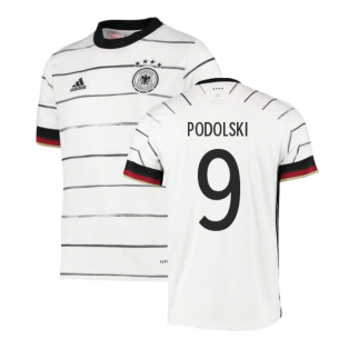 2020-2021 Germany Home Adidas Football Shirt (Kids) (PODOLSKI 9)