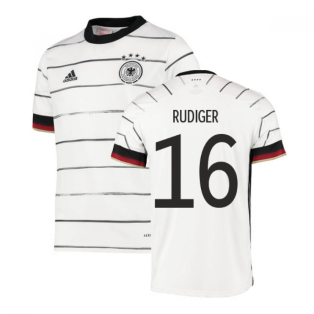 2020-2021 Germany Home Adidas Football Shirt (Kids) (RUDIGER 16)