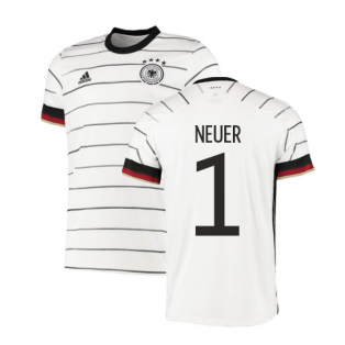 2020-2021 Germany Home Adidas Football Shirt (NEUER 1)