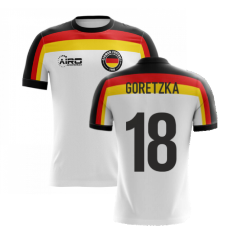 2023-2024 Germany Home Concept Football Shirt (Goretzka 18)
