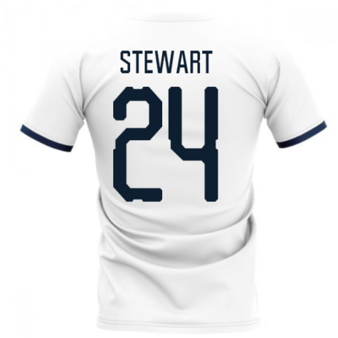 2023-2024 Glasgow Away Concept Football Shirt (Stewart 24)