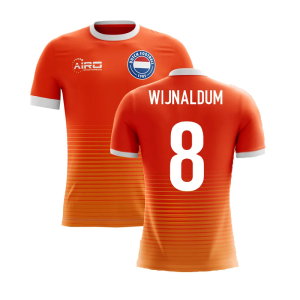 2025-2026 Holland Airo Concept Home Shirt (Wijnaldum 8)