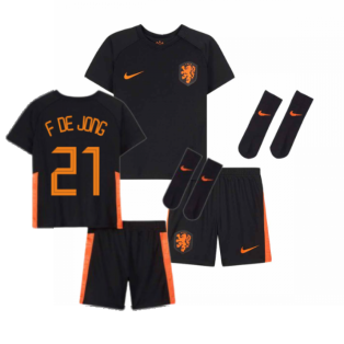 2020-2021 Holland Away Nike Baby Kit (F DE JONG 21)