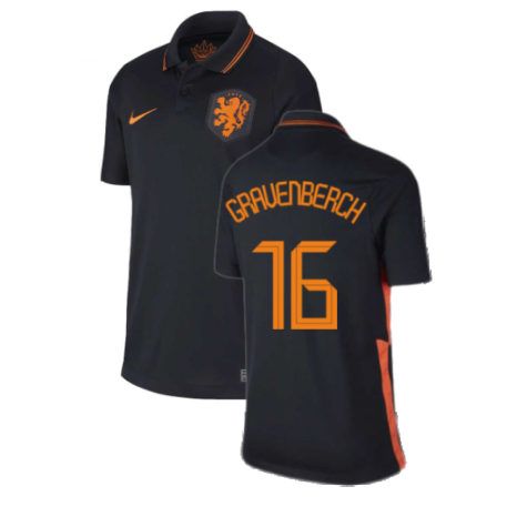2020-2021 Holland Away Nike Football Shirt (Kids) (GRAVENBERCH 16)