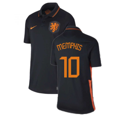 2020-2021 Holland Away Nike Football Shirt (Kids) (MEMPHIS 10)