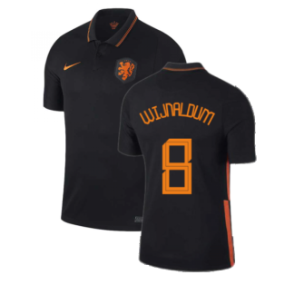 2020-2021 Holland Away Nike Football Shirt (WIJNALDUM 8)