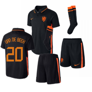 2020-2021 Holland Away Nike Mini Kit (VAN DE BEEK 20)