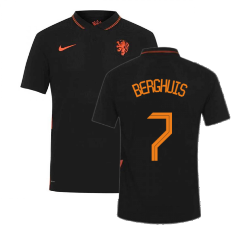 2020-2021 Holland Away Nike Vapor Match Shirt (BERGHUIS 7)
