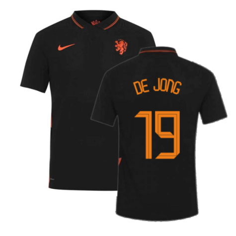 2020-2021 Holland Away Nike Vapor Match Shirt (DE JONG 19)