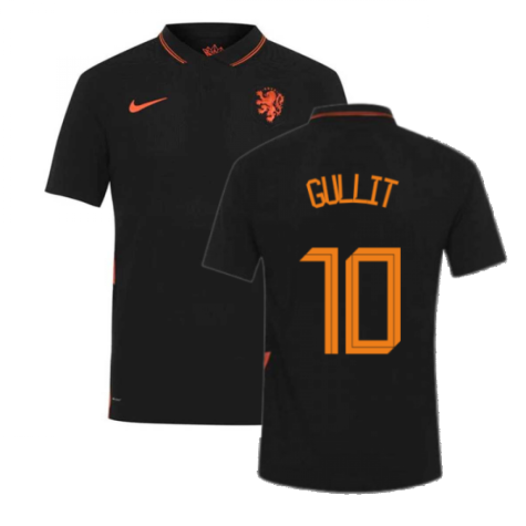 2020-2021 Holland Away Nike Vapor Match Shirt (GULLIT 10)