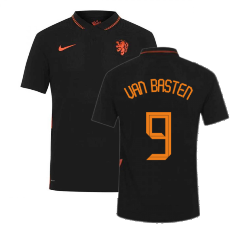 2020-2021 Holland Away Nike Vapor Match Shirt (VAN BASTEN 9)