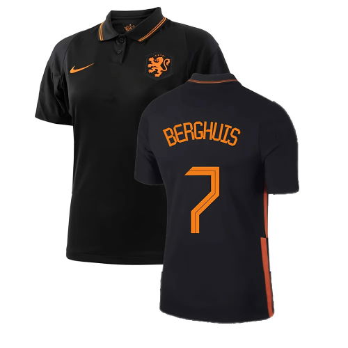 2020-2021 Holland Away Nike Womens Shirt (BERGHUIS 7)