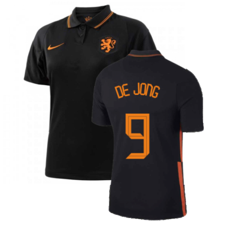 2020-2021 Holland Away Nike Womens Shirt (DE JONG 9)
