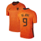 2020-2021 Holland Home Nike Football Shirt (DE JONG 9)