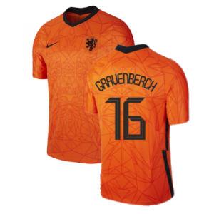 2020-2021 Holland Home Nike Football Shirt (Kids) (GRAVENBERCH 16)