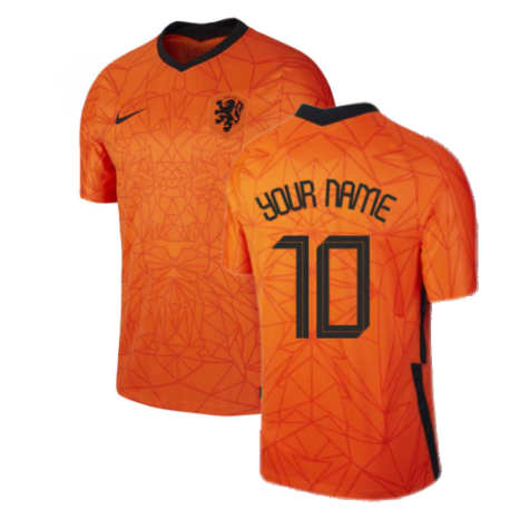 2020-2021 Holland Home Nike Football Shirt (Your Name)