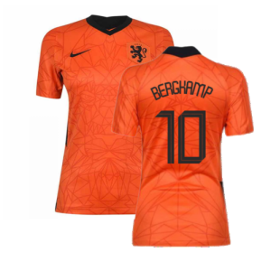 2020-2021 Holland Home Nike Womens Shirt (BERGKAMP 10)