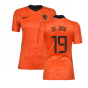 2020-2021 Holland Home Nike Womens Shirt (DE JONG 19)