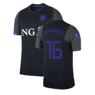 2020-2021 Holland Nike Training Shirt (Black) - Kids (GRAVENBERCH 16)