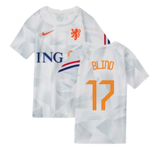 2020-2021 Holland Pre-Match Training Shirt (White) - Kids (BLIND 17)