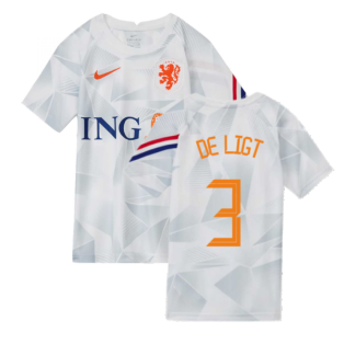 2020-2021 Holland Pre-Match Training Shirt (White) - Kids (DE LIGT 3)