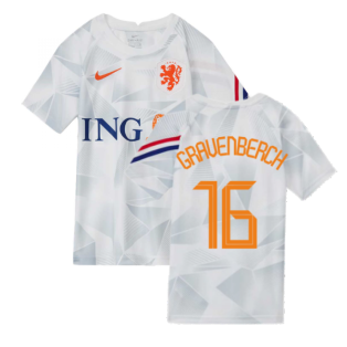 2020-2021 Holland Pre-Match Training Shirt (White) - Kids (GRAVENBERCH 16)