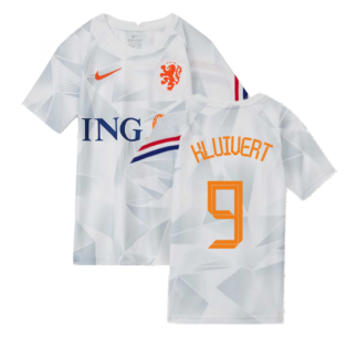 2020-2021 Holland Pre-Match Training Shirt (White) - Kids (KLUIVERT 9)