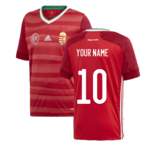 2020-2021 Hungary Home Adidas Football Shirt (Kids) (Your Name)
