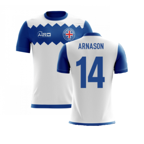 2023-2024 Iceland Airo Concept Away Shirt (Arnason 14) - Kids