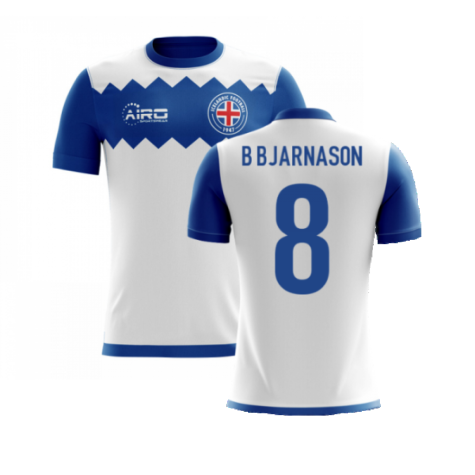 2023-2024 Iceland Airo Concept Away Shirt (B Bjarnason 8) - Kids