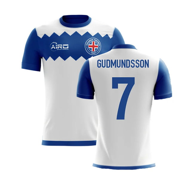 2025-2026 Iceland Airo Concept Away Shirt (Gudmundsson 7) - Kids