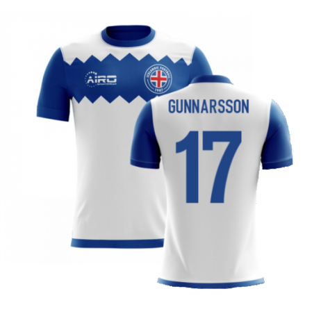 2023-2024 Iceland Airo Concept Away Shirt (Gunnarsson 17) - Kids