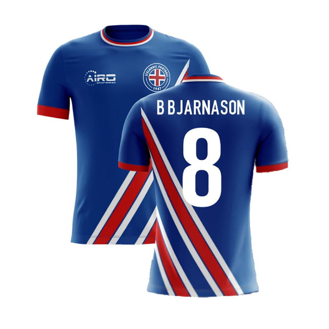 2025-2026 Iceland Airo Concept Home Shirt (B Bjarnason 8)