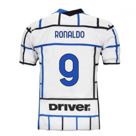 2020-2021 Inter Milan Away Nike Football Shirt (RONALDO 9)