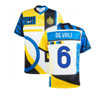2020-2021 Inter Milan Fourth Shirt (Kids) (DE VRIJ 6)
