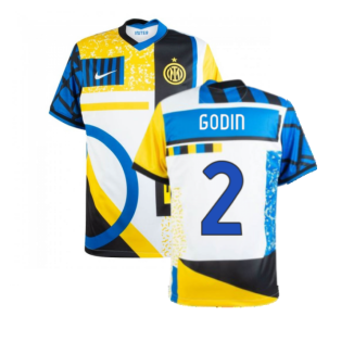 2020-2021 Inter Milan Fourth Shirt (Kids) (GODIN 2)